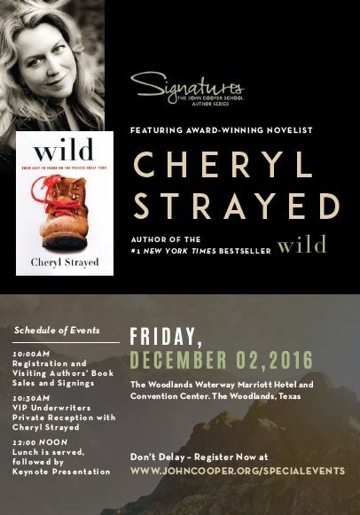 Signatures Event Marriott Cheryl Strayed Wild