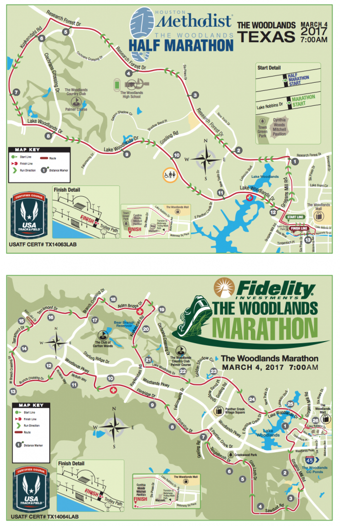 the woodlands marathon traffic