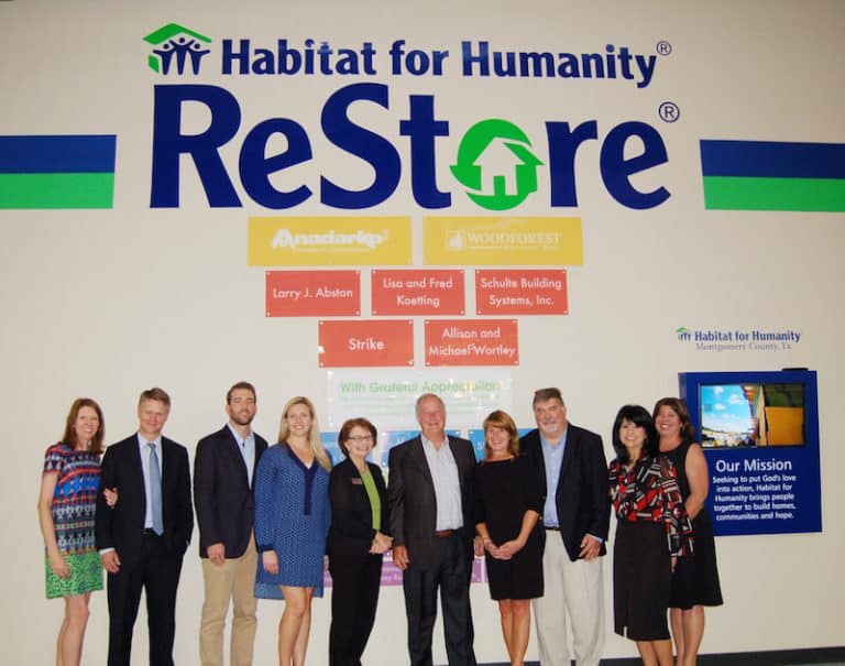 Habitat for Humanity unveils Donor Wall at “ReStore” Resale Shop