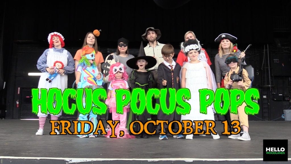 Hocus Pocus Pops Woodlands Pavilion