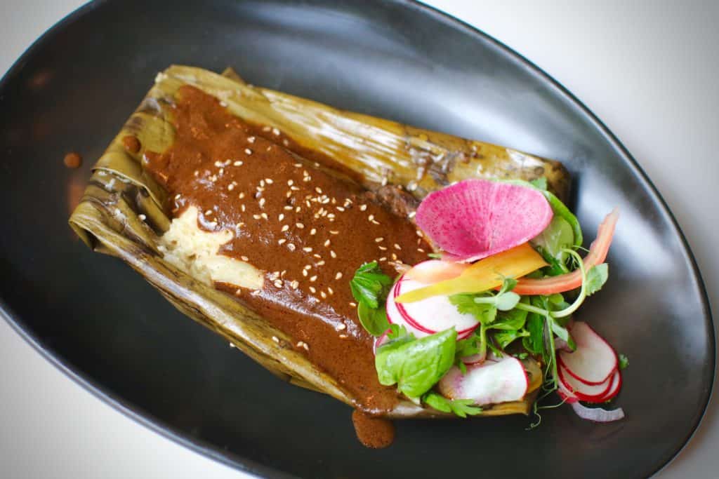 Tamal De Mole Negro Xochi
