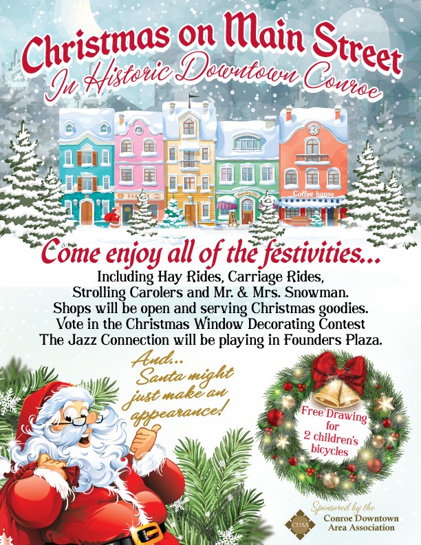 Christmas on Main to debut in Downtown Conroe Hello Woodlands