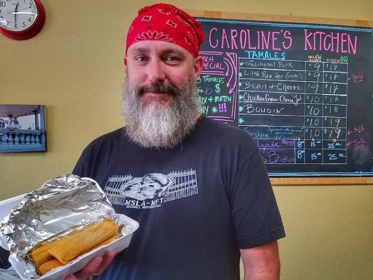 Caroline Cobell The Tamale Queen of Tomball at Caroline's Kitchen