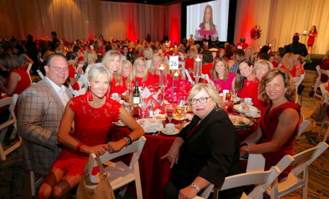 2018 go red for women lunch american heart association