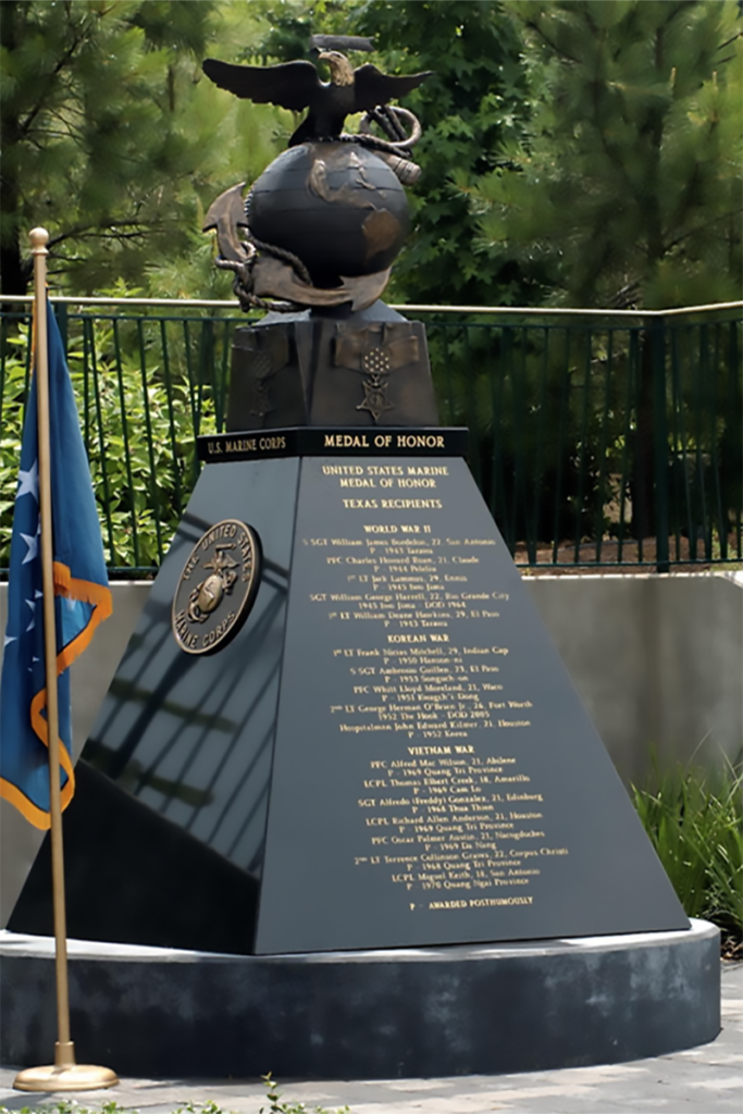 Texas Marine Medal of Honor Monument