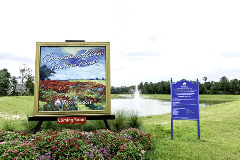 Woodforest adds to 33Acre Nature Park Hello Woodlands