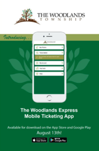 Township launches mobile ticketing for The Woodlands Express Park and Ride