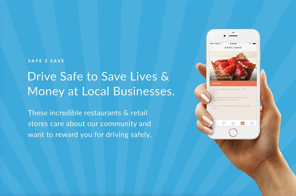 SAFE 2 SAVE App Rewarding Safe Driving  Hello Woodlands