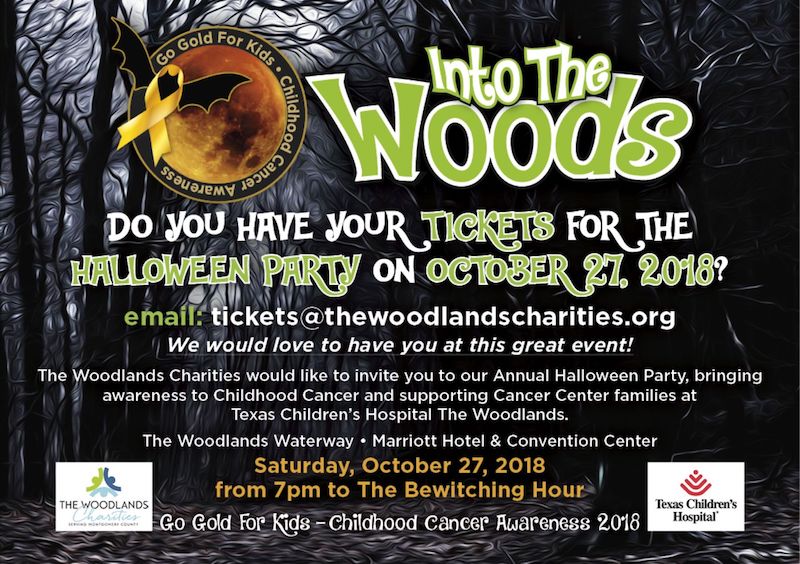 The Woodlands Charities hosts Into the Woods Halloween Party Hello