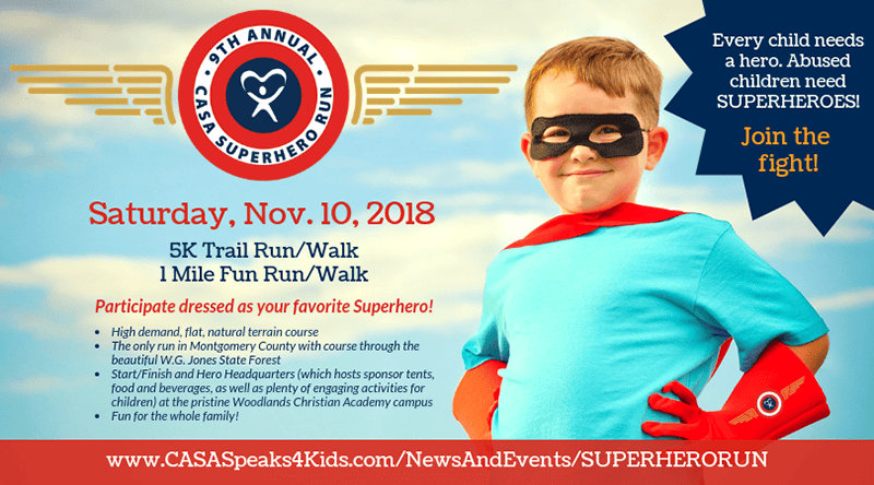 Casa Superhero Run Supports Montgomery County Foster Children - Hello ...