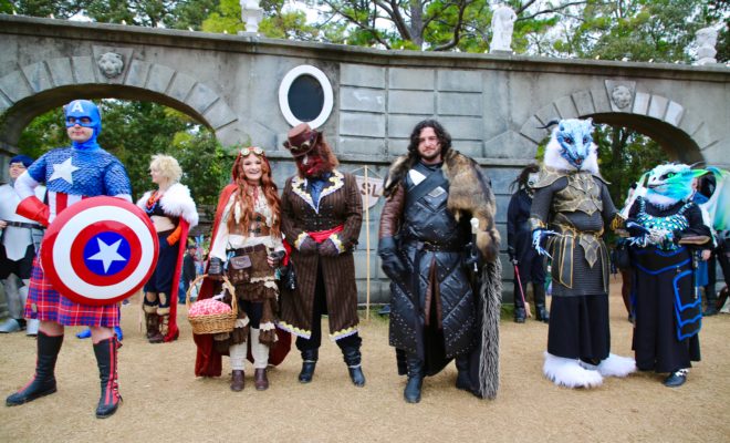 On November 10 and 11, the mightiest heroes and heroines and the darkest villains and vixens gathered at the Texas Renaissance Festival for Heroes and Villains Weekend.