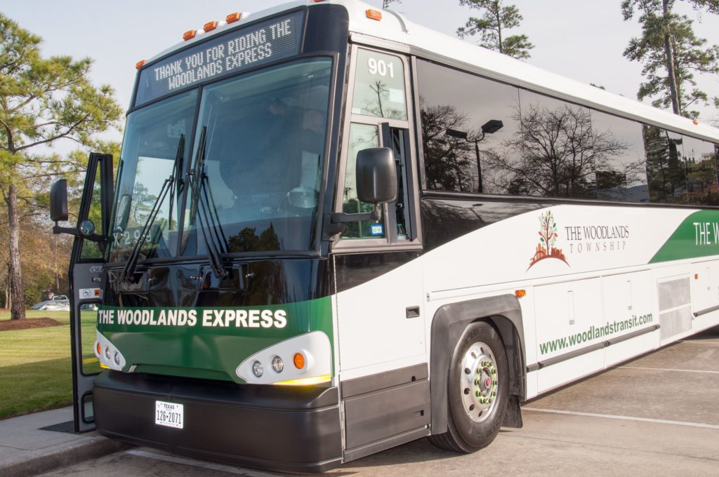 The Woodlands Township continues to lead the Houston region in transit technology. Building on the recent successful release of its mobile ticketing app, The Woodlands Township has released a “Next Bus” tracking app for The Woodlands Express commuter bus service.