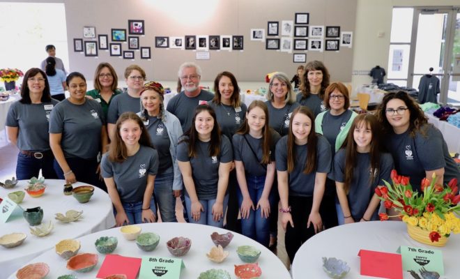 14th annual empty bowls at the john cooper school by hello woodlands rod prado