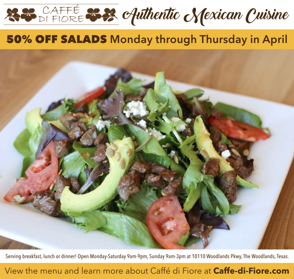 Caffe di Fiore Salads April