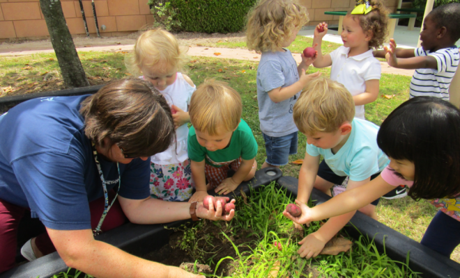 The Woodlands Methodist Preschoolers Learn Science through Gardening ...