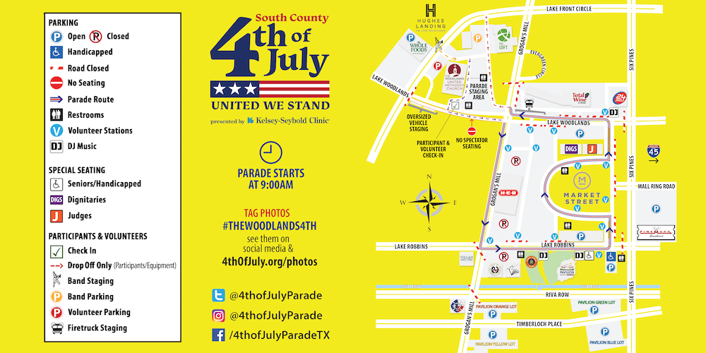 South Montgomery County 4th Of July Parade Route And Schedule Hello Woodlands