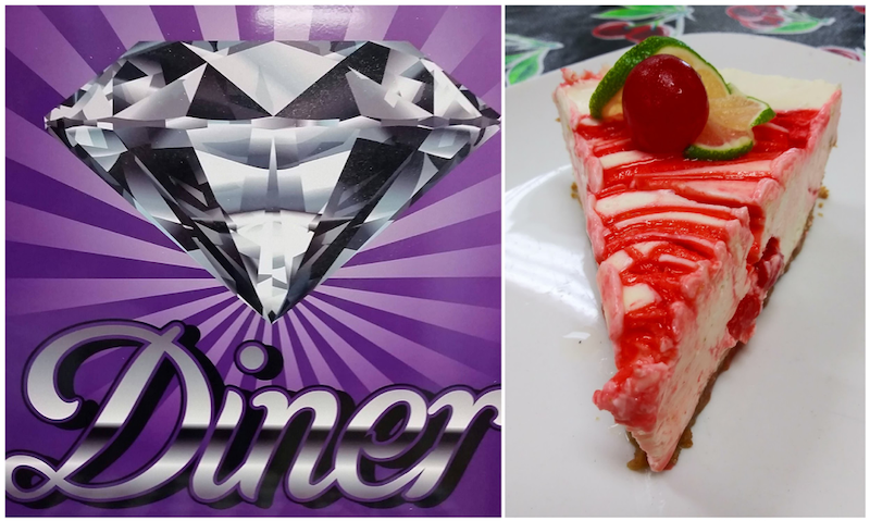 Hidden Gem Diner - Cherry Limeade Cheesecake photo by Angelica Sammons