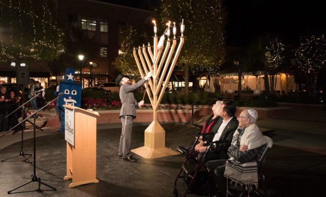 Light Up The 4th Night of Chanukah at Boca Center 