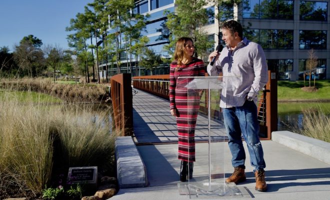 Lake Front North Bridge Dedication Ceremony 2020