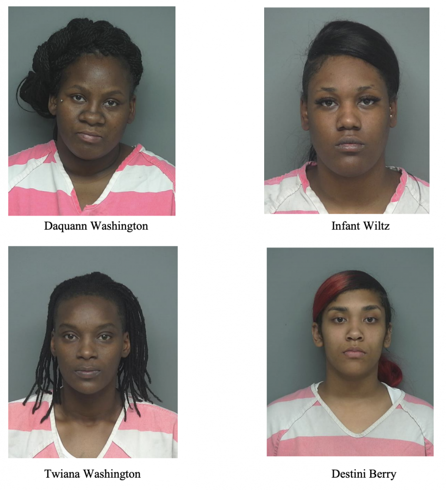 Sheriff arrests Four Females for Organized Crime 