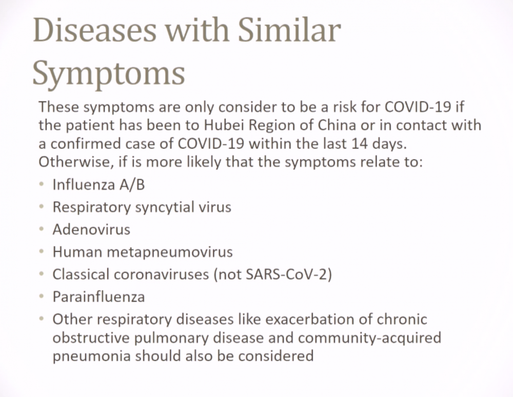 Coronavirus Awareness and Preparedness