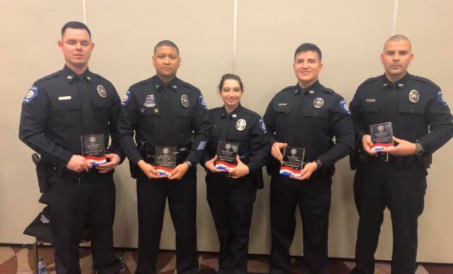 Conroe PD Houston Livestock Rodeo First Responders of the Year 2020