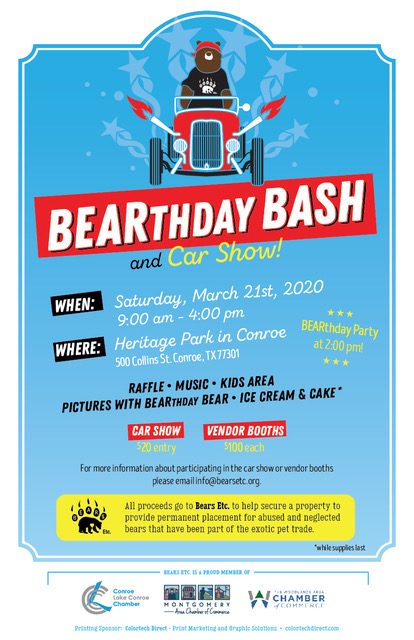 Bearthday BASH!