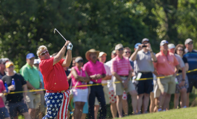 Outdrive PGA TOUR Champions Star John Daly at Insperity Invitational