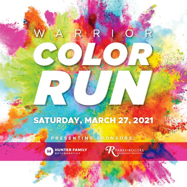 twca the woodlands christian academy warrior color run