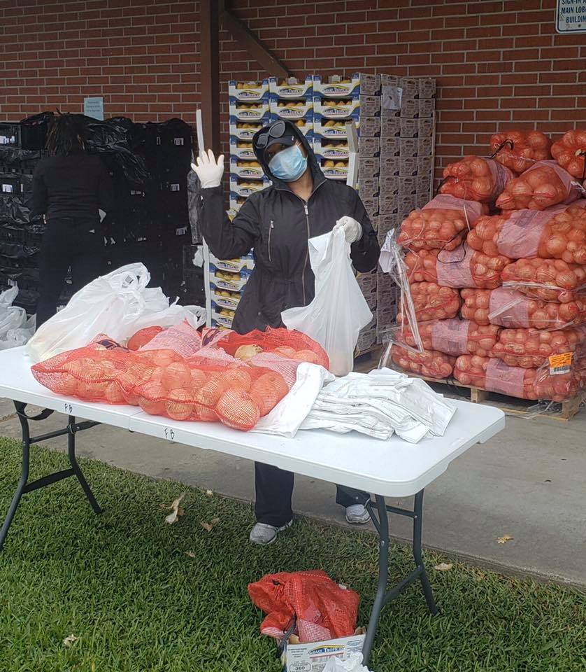 Mobile Market Food Drive at The Woodlands Family YMCA