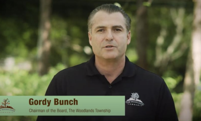 PHOTO: Township Chairman Gordy Bunch address park safety concerns in this Facebook video.