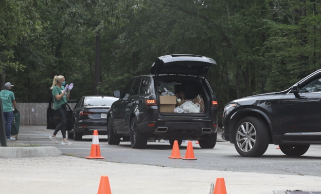 Interfaith of The Woodlands Drive Through of Caring