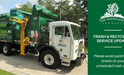 The Woodlands Township Trash Recycling Update