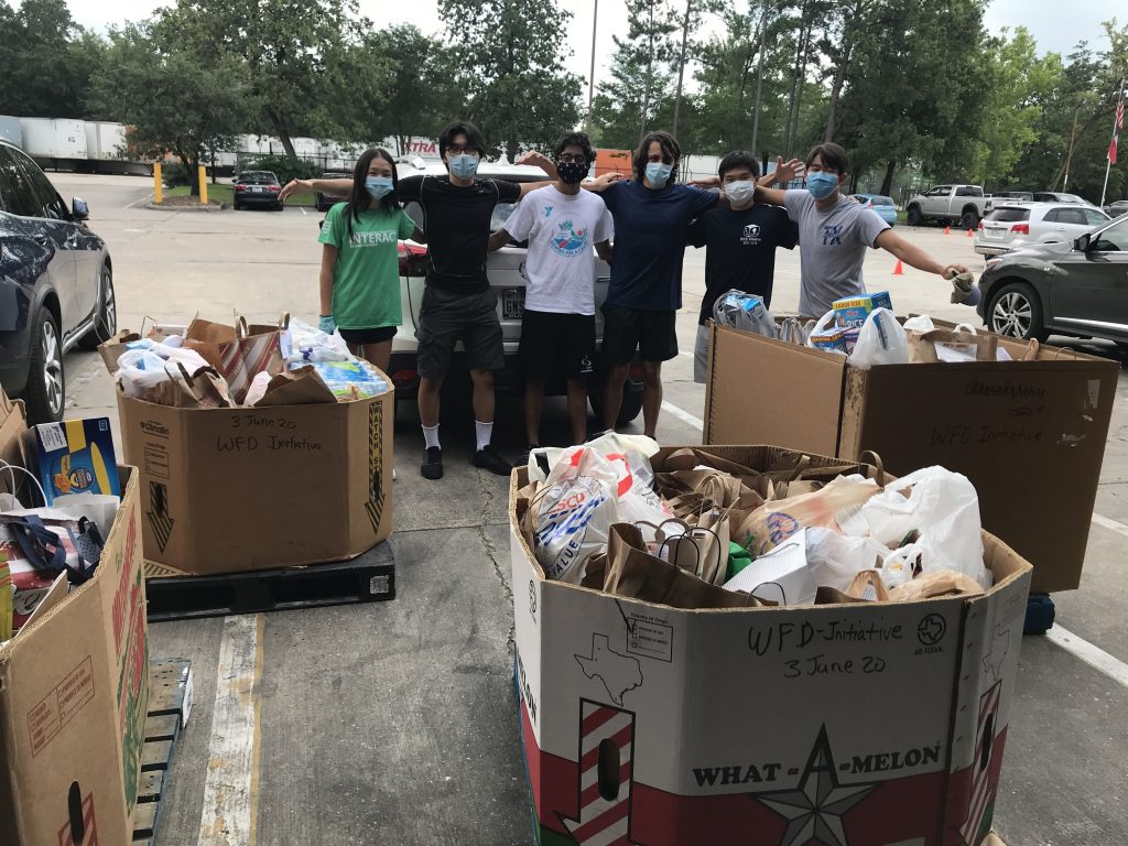 food drive initiative woodlands