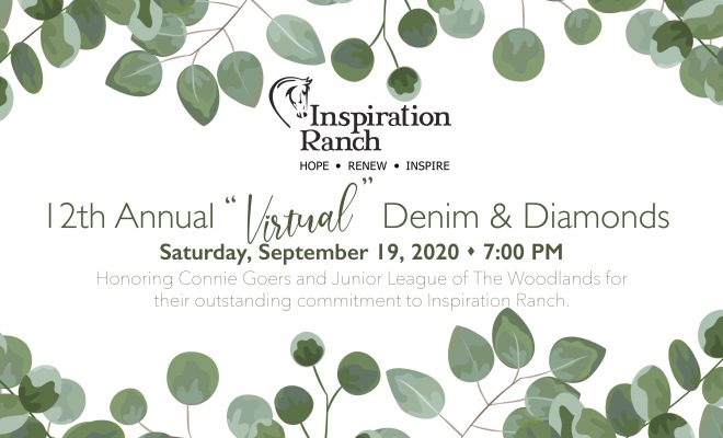 Inspiration Ranch Takes its 12th Annual Denim & Diamonds Gala Virtual ...