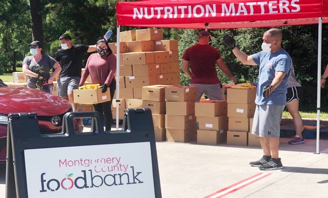 MCFB Montgomery County Food Bank 2020 Mobile Market