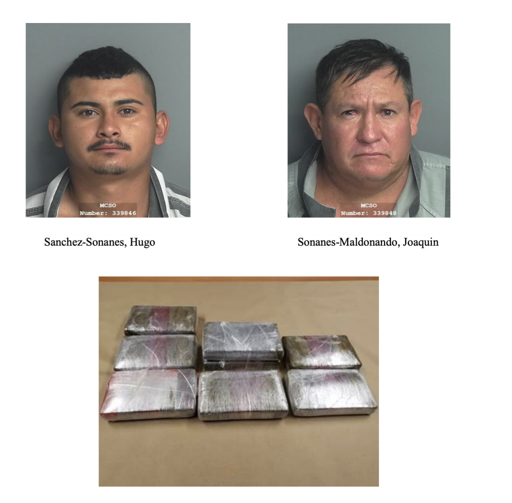 MCTXSheriff Seizes 8Kg of Heroin, Arrests Two