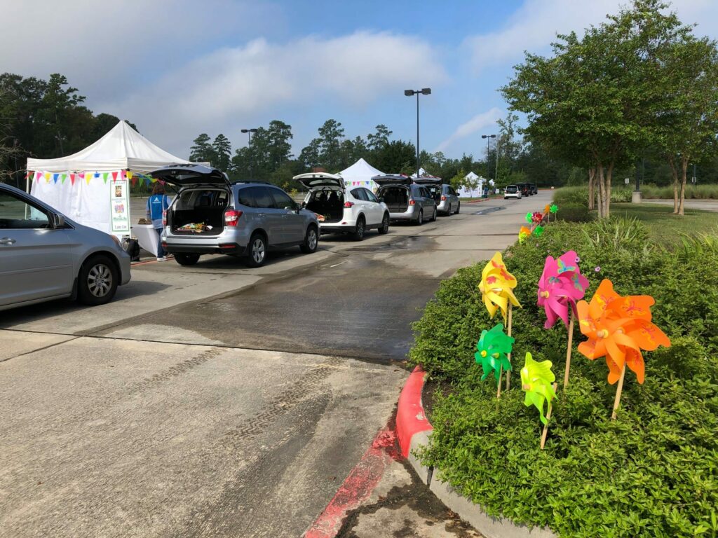 The Woodlands Landscaping Solutions Drive Thru Event 2020