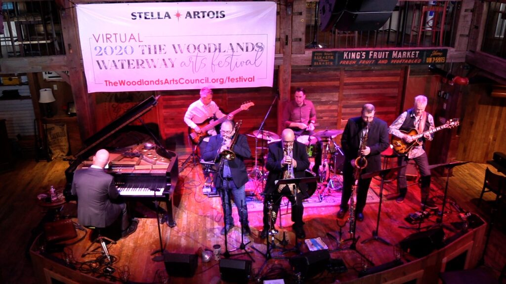 Photo by Hello Woodlands, Joe Burlison's Uptown Jazz at Dosey Doe