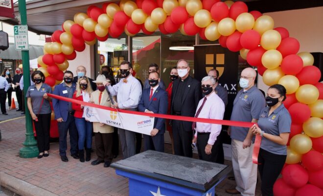 USTMAX Center Ribbon Cutting Conroe Photo by Hello Woodlands Rod Prado