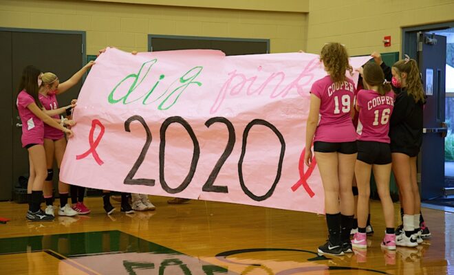 The John Cooper School Dig Pink Game