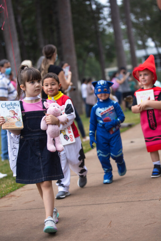 The Woodlands Christian Academy’s lower school hosted a Storybook Parade