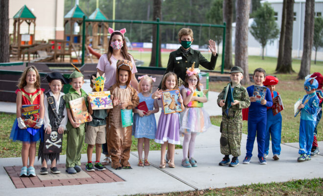 The Woodlands Christian Academy’s lower school hosted a Storybook Parade