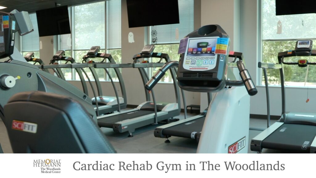 New Expanded Cardiac Rehabilitation Gym at Memorial Hermann The Woodlands Medical Center