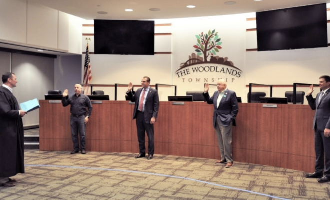 The Woodlands Township Board holds meeting, swears in newly elected Directors