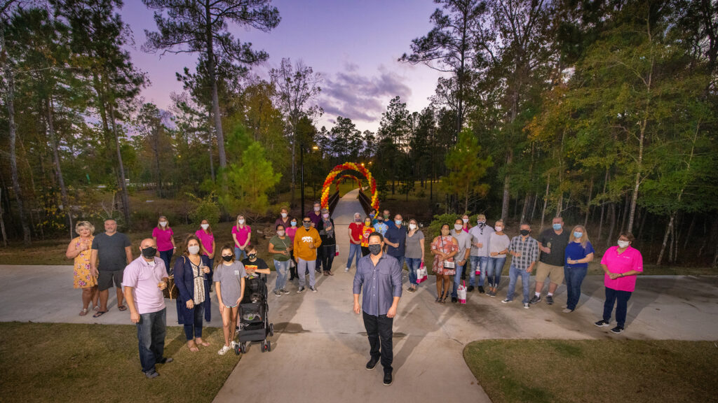 The Woodlands Hills Honors the Founding Families During Founders Club Tree Dedication Ceremony.