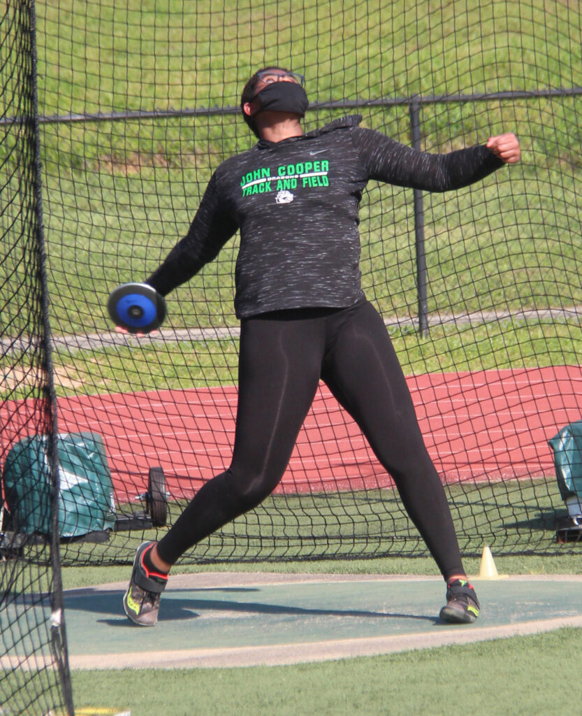 JCS John Cooper School Dragon Sports SPC Champion Discus Shot Put 2021 OGUCHI