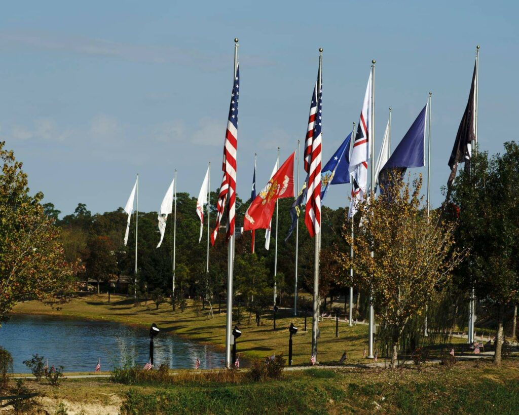 Montgomery County Veterans Memorial Park Conroe Texas