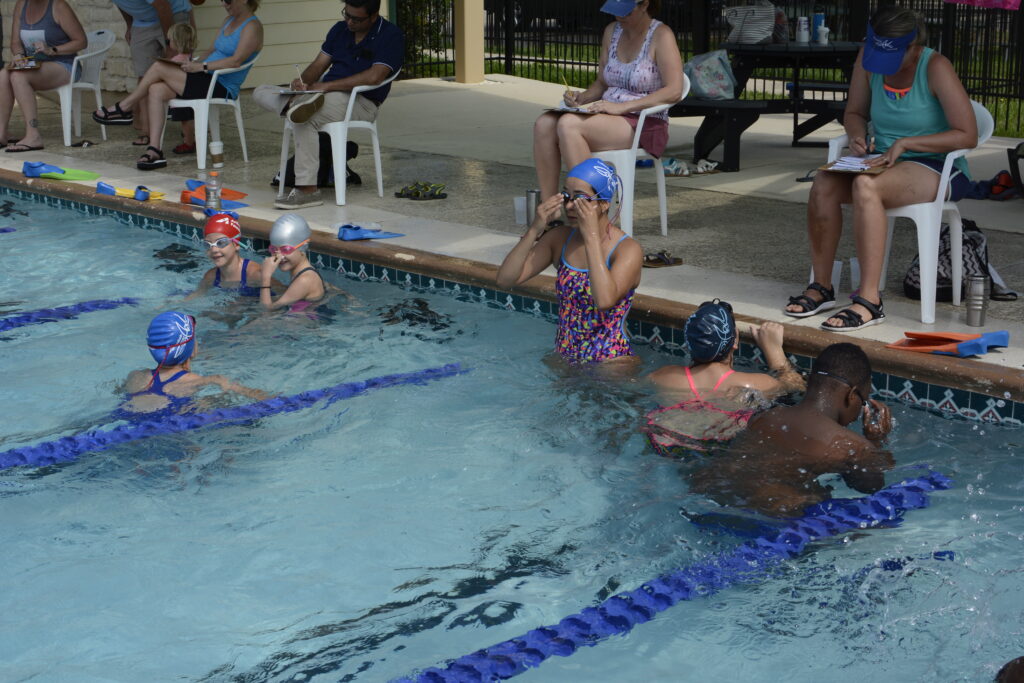 Swim for Sharks Lap Counting Shenandoah Texas