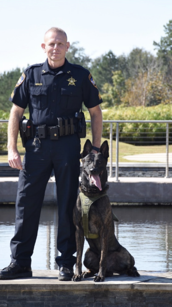 MCTXSheriff Says Farewell to Veteran K9 Hummer